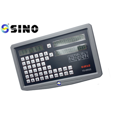 SINO SDS6-2V Linear Scale Encoder DRO Kit จอแสดงผลดิจิตอลอุปกรณ์ทดสอบ DRO สองแกน