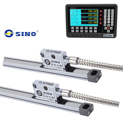 ชุด Sino KA800MC Magnetic Linear Encoder พร้อม Digital Readout สำหรับเครื่องกัด 5μm Resolution 24V