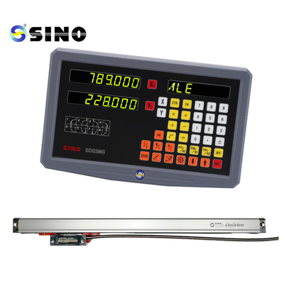 SDS2MS ระบบอ่านข้อมูลดิจิตอล SINO สองแกน DRO Display อุปกรณ์เสริมเครื่องกลึงบด