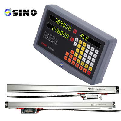 SINO SDS 2MS DRO Kits Glass Linear Scale For Milling Lathe TTL 2 Axis Digita Readout ระบบเครื่องมือทดสอบ