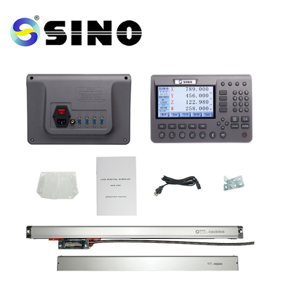 SINO SDS200 Metal 4 แกน LCD Digital Readout Display Kit KA-300 Linear Scale