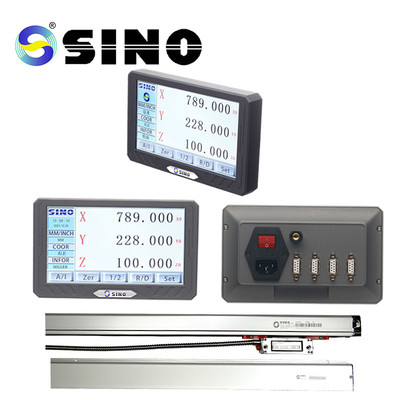 SDS200S SINO DRO Kit เครื่องมือทดสอบระบบการอ่านข้อมูลดิจิตอล Glass Linear Scale สำหรับเครื่องกลึงคว้านรู