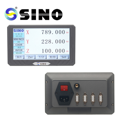 SINO SDS200S การอ่านข้อมูลดิจิตอล 3 แกน DRO Linear Scale Display Counter สำหรับเครื่องมิลลิ่ง