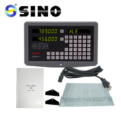 SDS6-2V ระบบการอ่านดิจิตอล SINO สองแกน DRO สําหรับหมุนบด 50-60HZ
