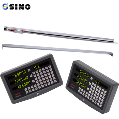 2/3 Axis Digital Readout Glass Linear Encoder SINO KA600-1400mm ความแม่นยํา 1μm ระดับเส้น DRO