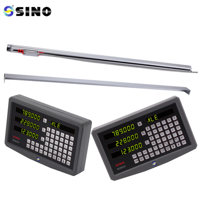 EIA-422-A DRO เครื่องปรับขนาดแก้วเส้นตรง SINO KA600 1200mm 5 Micron TTL