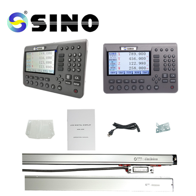 SINO KA600-1900mm สัมผัสกระจกขนาดเส้น 3 แกน DRO ดิจิตอลอ่านออกจอสําหรับ CNC Milling และ Lathe