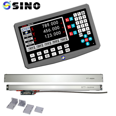 5um SINO การอ่านดิจิตอลสําหรับ Lathe 3 Axis Dro Display TTL Milling CNC เครื่องเจาะ