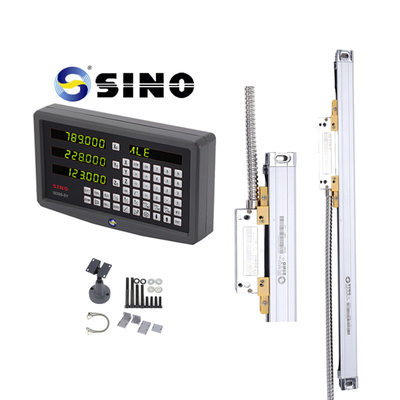 การใช้งานเครื่องมือเครื่องบด SINO KA Linear Glass Grating Ruler กับจอดิจิตอล SDS6-3V