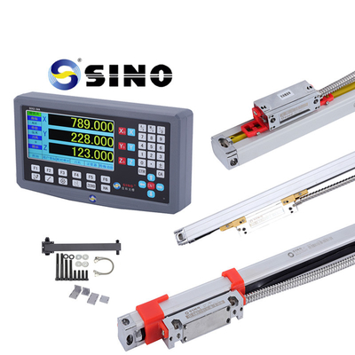 SINO 3 Axis DRO Reading สําหรับการควบคุมการตั้งตําแหน่งของเครื่องบดหมุนที่แม่นยํา