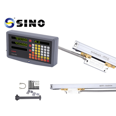 SINO SDS2-3MS เครื่องบดหมุน DRO ระบบอ่านดิจิตอลที่มี 3 จุดแสดงเลข