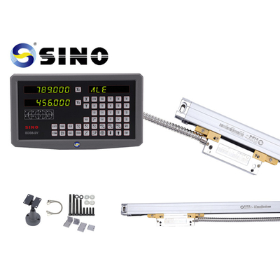 SINO Dro การอ่านดิจิตอลกับ Linear Grating Ruler สําหรับ SDS6-2V ของ Lathe