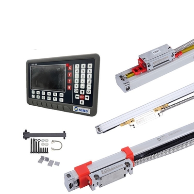 1um/5um/0.1um ความละเอียด 4-Axis Digital Reading Linear Scale DRO กับจอจอ LCD