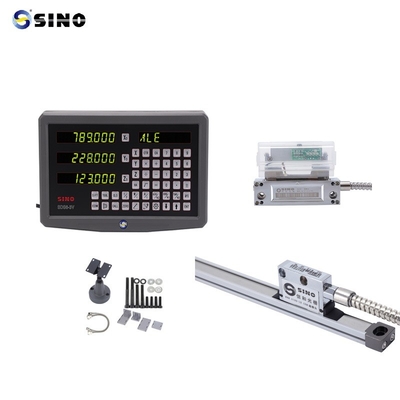 ระบบอ่านค่าดิจิตอล 3 แกนโลหะ SDS6-3VA พร้อมสเกลเชิงเส้นดิจิตอลออปติคอลความแม่นยำสูงสำหรับเครื่องกลึงกัด