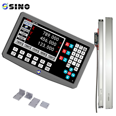 ระบบการอ่านดิจิตอล 3 แกน Dro ความละเอียดสูง Optical Digital Linear Scale With Iron