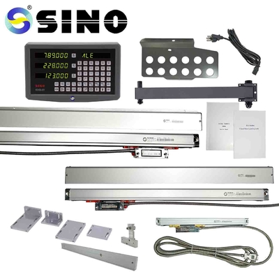 SINO จอแสดงผล LED เครื่องมิลลิ่ง DRO Kit มัลติฟังก์ชั่น SDS6-3V