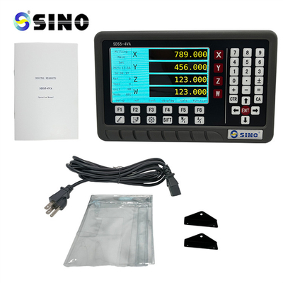 โลหะ Sino SDS5-4VA LCD Digital Readout จอแสดงผล DRO พร้อม Linear Scale Encoder System