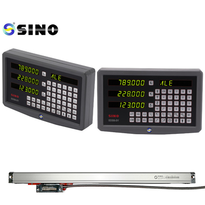 SINO ระบบอ่านดิจิตอล 3 แกน ความละเอียด 5um สําหรับเครื่องเจาะ CNC Lathe