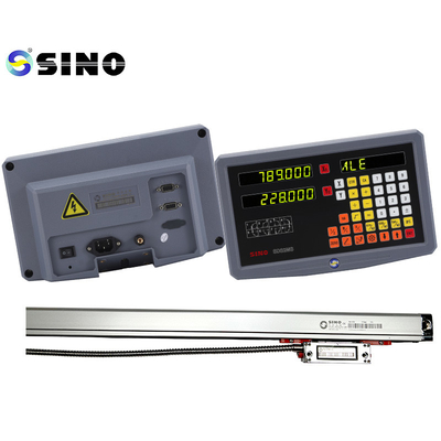 SINO 2 Axes ระบบอ่านดิจิตอล SDS2MS DRO มีหลายฟังก์ชันด้วยขนาดเส้นแก้วสําหรับเครื่องหมุน