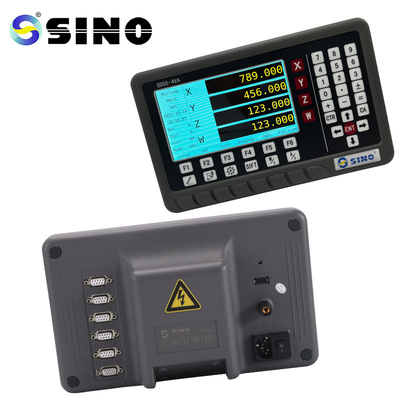การอ่านทั่วไป ระบบการอ่านดิจิตอล SINO สี่แกนจอ LCD Screen DRO โลหะ SDS5-4VA Digital Display Meter