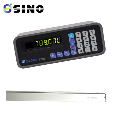 SDS3-1 แกนเดี่ยว Dro SINO ระบบอ่านข้อมูลดิจิตอล KA300 Grating Glass Llinear Scale Encoder