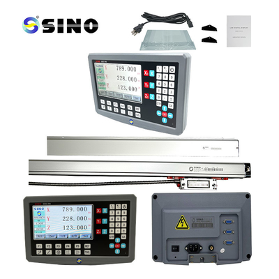 0.5um ความละเอียด DRO 3 Axis Digital Readout Meter SDS2-3VA สัญญาณ RS422