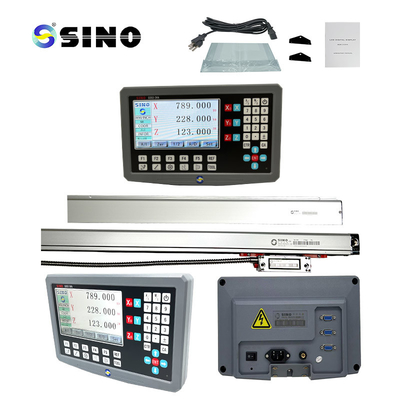 3 แกน Milling Lathe กับ LCD DRO ขนาดเส้นออฟติก Encoder SDS2-3VA