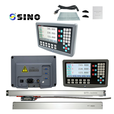 0.5um ความละเอียด DRO 3 Axis Digital Readout Meter SDS2-3VA สัญญาณ RS422