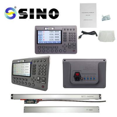 2 หมุน DRO SDS 200 Kit เครื่อง LCD โลหะ ครบจอสัมผัส ความละเอียด 0.005 มม