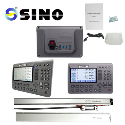 SDS200 เครื่องอ่านดิจิตอล 2 แกน DRO พร้อมเครื่องรหัสเส้นหลายภาษาสําหรับเครื่องบด