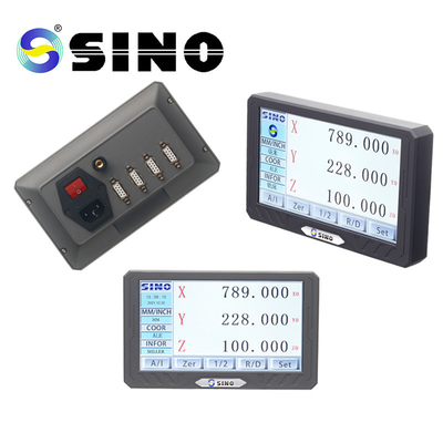 SDS200S SINO DRO Kit เครื่องมือทดสอบระบบการอ่านข้อมูลดิจิตอล Glass Linear Scale สำหรับเครื่องกลึงคว้านรู