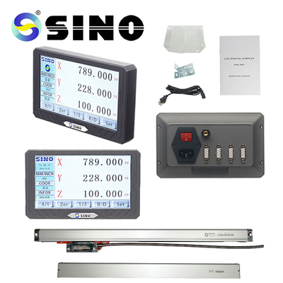 SINO SDS200S การอ่านข้อมูลดิจิตอล 3 แกน DRO Linear Scale Display Counter สำหรับเครื่องมิลลิ่ง