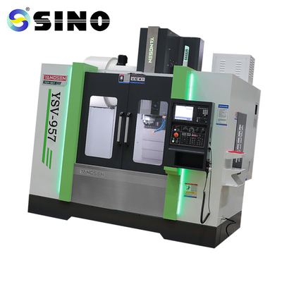 SINO YSV 957 เครื่องกัดโลหะแนวตั้ง Cnc ชุดอุปกรณ์กัด 3 แกน