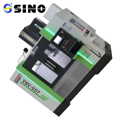 SINO YSV 957 เครื่องกัดโลหะแนวตั้ง Cnc ชุดอุปกรณ์กัด 3 แกน