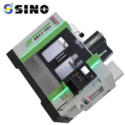 SINO YSV 1160 เครื่องกลึงซีเอ็นซีประเภทการกัดอัตโนมัติความแม่นยำสูงสำหรับการตัดโลหะ