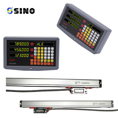 DRO หน้าจอ LCD Metal Shell Digital Readout Display สำหรับเครื่องมือเครื่องกลึง