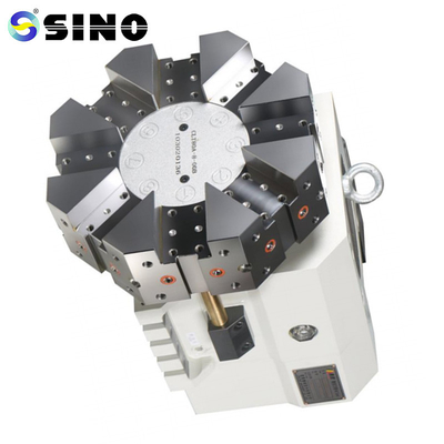 SINO CLT63 ป้อมปืนเจาะ CNC CLT Series พร้อมเครื่องมือไฮดรอลิกแบบ Cam