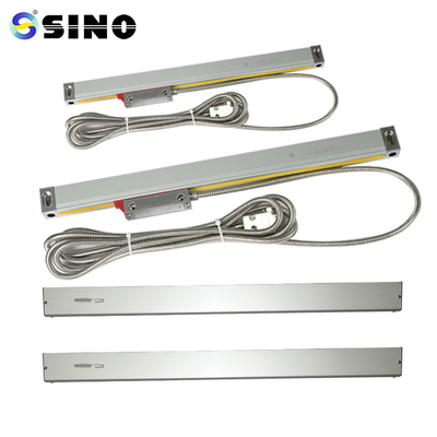 Lectura Digital 5um SINO KA500-120mm เครื่องบดขนาดเส้นกระจก CNC Linear Encoder