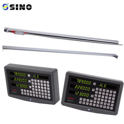 EIA-422-A DRO เครื่องปรับขนาดแก้วเส้นตรง SINO KA600 1200mm 5 Micron TTL