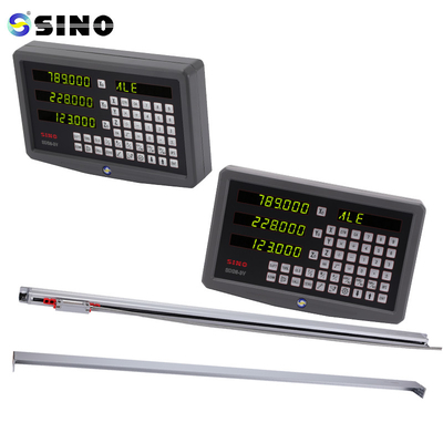 2/3 Axis Digital Readout Linear Scale SINO SDS6-3V KA600-1300mm DRO จอแสดงภาพ 5um