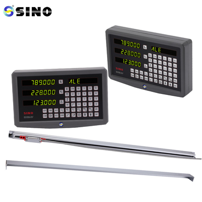 SINO KA600-1100mm Optical Encoder SDS6-3V ระบบอ่านดิจิตอล ความแม่นยําสูง Grating Linear Glass Scale