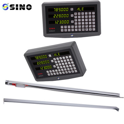 SINO KA600-1500mm 1μM Linear Scale DRO 2 Axis Digital Readout Encoder เครื่องหมุนแม่นยําสูง
