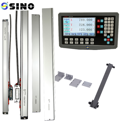SDS2-3VA 3 Axis Milling Lathe LCD DRO การอ่านดิจิตอล KA300-70mm ระดับเส้นออฟติก Encoder
