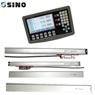 SDS2-3VA LCD DRO เครื่องวัดการอ่านดิจิตอลสามแกน สําหรับเครื่องบดขนาดเล็ก