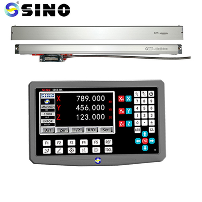 Sino SDS6-3VA Lathe Milling DRO Set 3 Axis Digital Readout Linear Scale ราคาของเครื่องยนต์