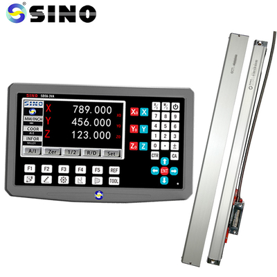 1um Linear Scale Encoder With 3 Axis Digital Readout ซีโน SDS6-3VA ชุด DRO เครื่องบดหมุน