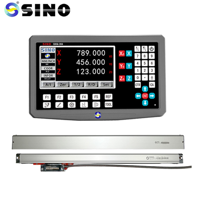 SINO SDS6-3VA ระบบอ่านดิจิตอล LCD 3 แกน DRO Display Linear Scale Glass Sensor