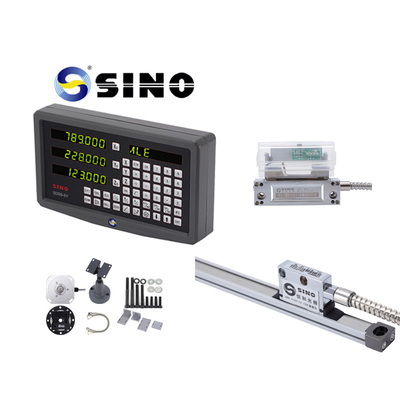 เครื่องบดเหล็ก DRO เครื่องวัดจอดิจิตอลด้วยระบบอ่านดิจิตอล 3 แกน AC100-240V