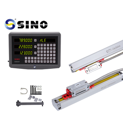 เครื่องบดเหล็ก DRO เครื่องวัดจอดิจิตอลด้วยระบบอ่านดิจิตอล 3 แกน AC100-240V