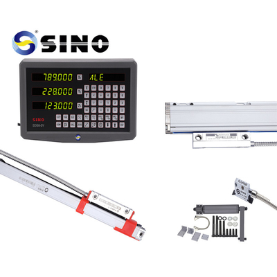 การใช้งานเครื่องมือเครื่องบด SINO KA Linear Glass Grating Ruler กับจอดิจิตอล SDS6-3V